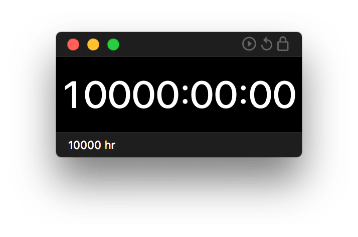 Mac Smart Countdown Timer 作業時間をレコーディングして集中力アップ Minimal Traveler